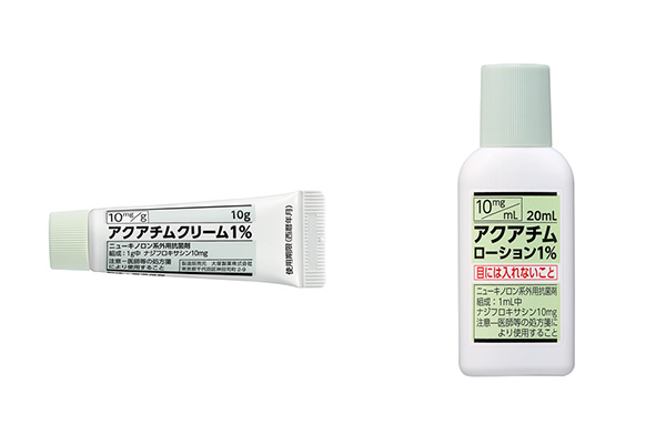 アクアチム クリーム1%、アクアチム ローション1%